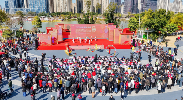 民俗盛会联结两岸心 福满元宵共O壳椤巴蛩热缫� 福映海峡”2025年元宵节海峡两岸民俗文化活动盛大启幕-图片1